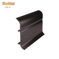 Decorative Wood Grain pvc baseboard PVC skirting board,F80-A